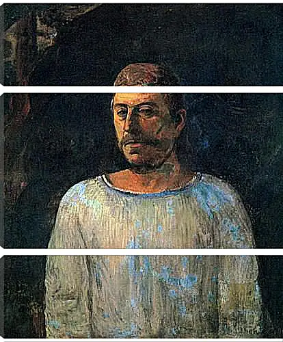 Модульная картина - Self-portrait (Near Golgotha). Поль Гоген