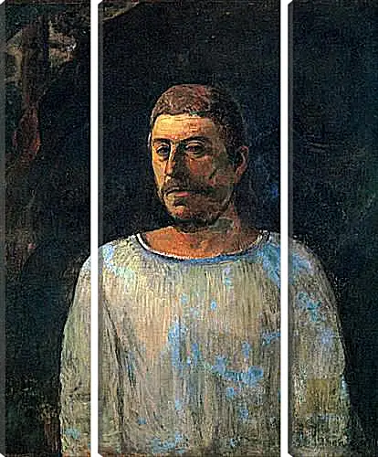 Модульная картина - Self-portrait (Near Golgotha). Поль Гоген