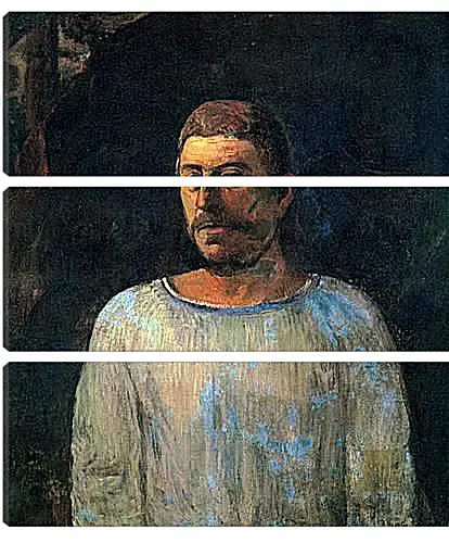 Модульная картина - Self-portrait (Near Golgotha). Поль Гоген