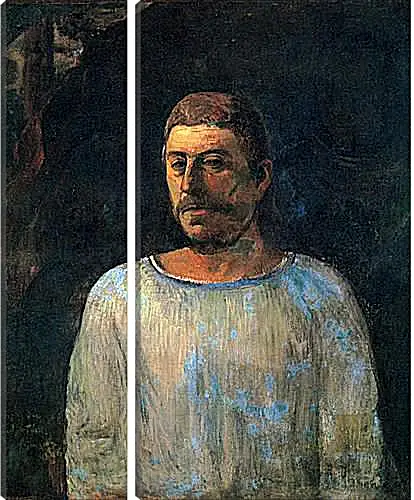 Модульная картина - Self-portrait (Near Golgotha). Поль Гоген