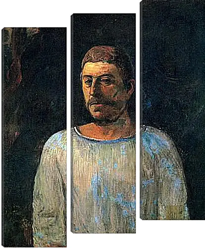 Модульная картина - Self-portrait (Near Golgotha). Поль Гоген