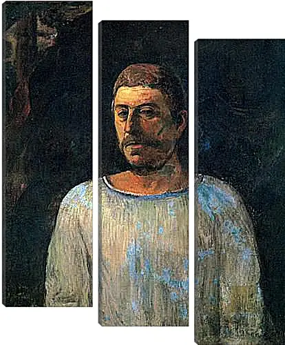 Модульная картина - Self-portrait (Near Golgotha). Поль Гоген