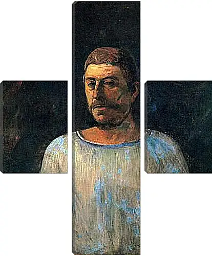 Модульная картина - Self-portrait (Near Golgotha). Поль Гоген