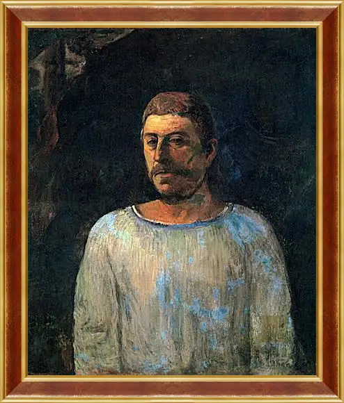 Картина в раме - Self-portrait (Near Golgotha). Поль Гоген