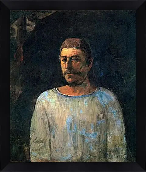 Картина в раме - Self-portrait (Near Golgotha). Поль Гоген