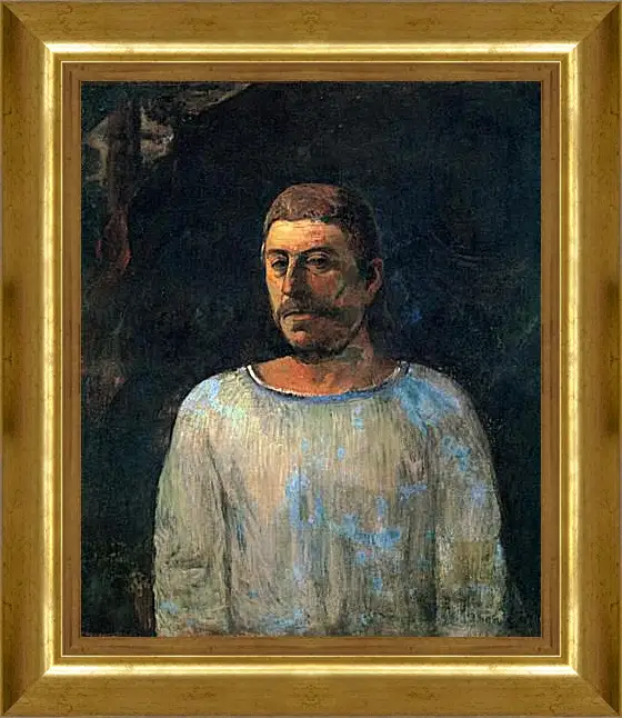 Картина в раме - Self-portrait (Near Golgotha). Поль Гоген