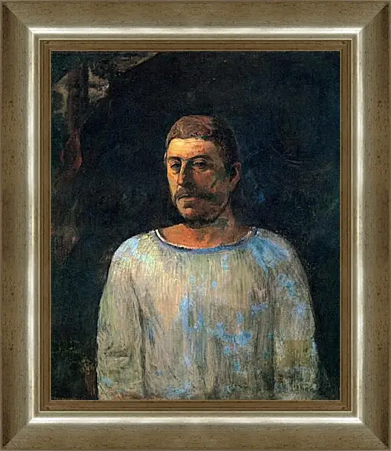 Картина в раме - Self-portrait (Near Golgotha). Поль Гоген