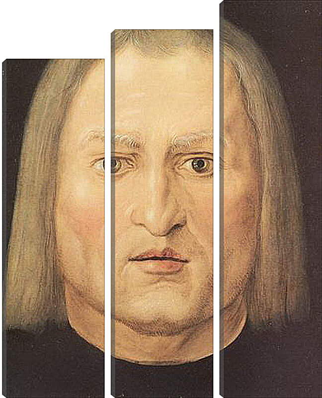 Модульная картина - Kopf eines Mannes - Голова мужчины. Альбрехт Дюрер