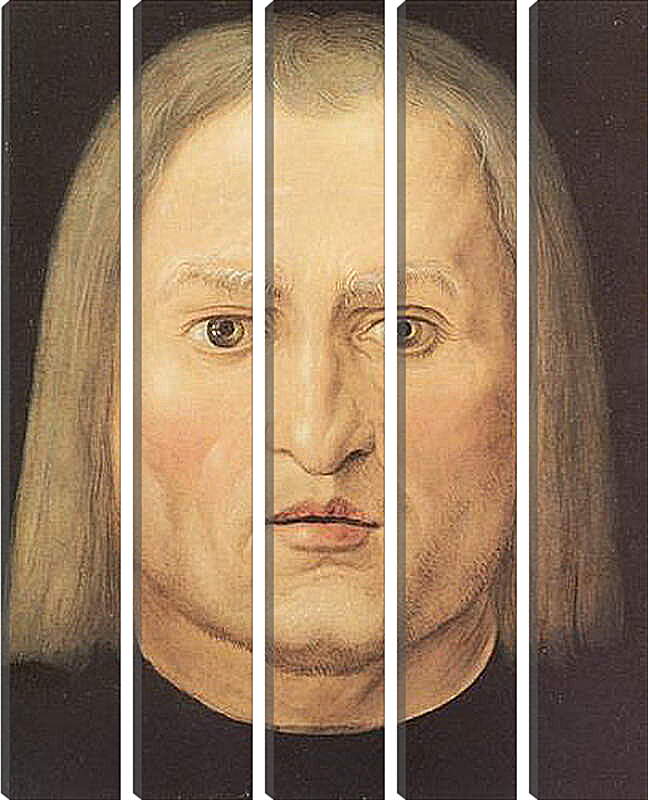 Модульная картина - Kopf eines Mannes - Голова мужчины. Альбрехт Дюрер