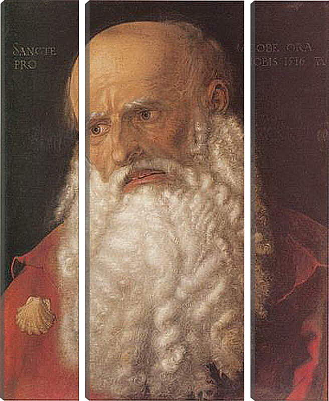 Модульная картина - Apostel Jakobus - Апостол Иаков. Альбрехт Дюрер