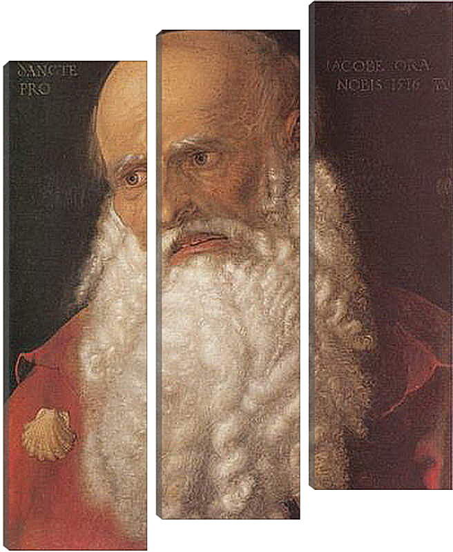 Модульная картина - Apostel Jakobus - Апостол Иаков. Альбрехт Дюрер