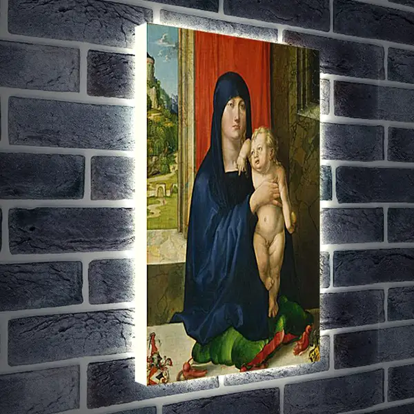 Лайтбокс световая панель - Madonna and Child. Мадонна с младенцем. Альбрехт Дюрер