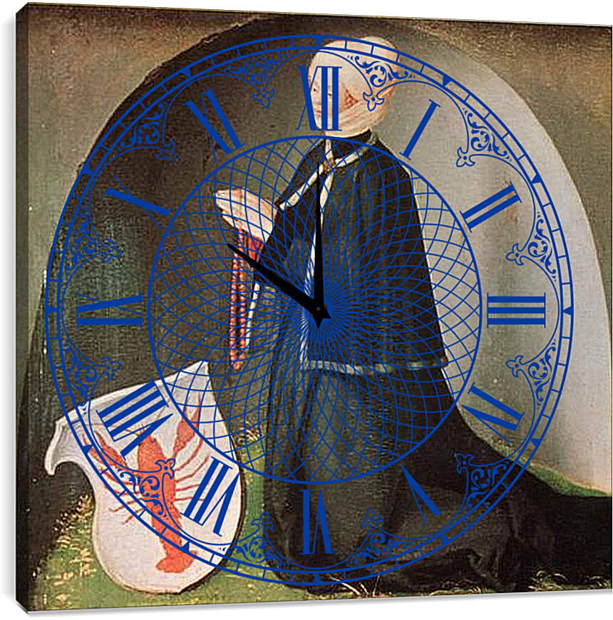 Часы картина - Heller Altarpiece. Алтарь Геллера. Альбрехт Дюрер