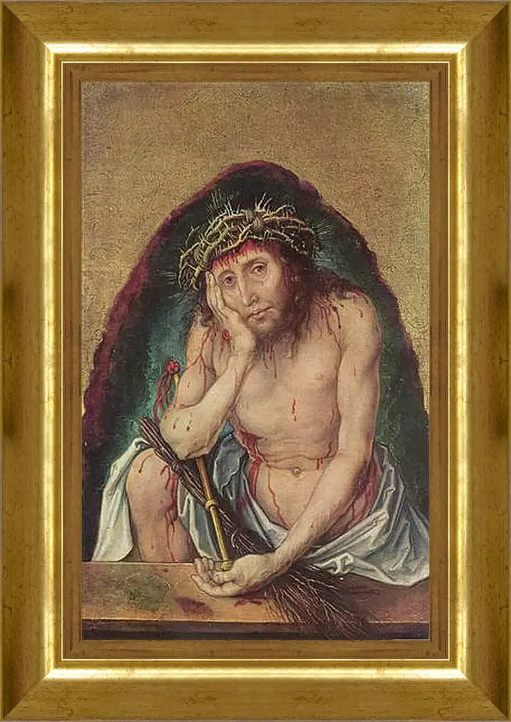 Картина в раме - Ecce Homo. Эссе хомо (Се человек). Альбрехт Дюрер