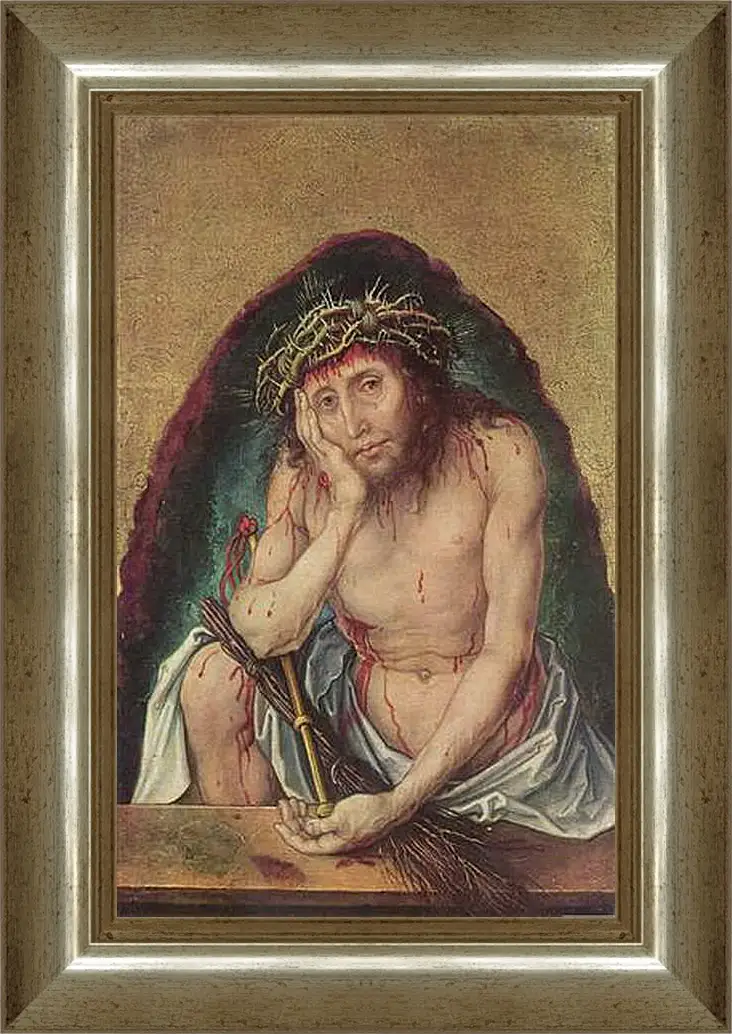 Картина в раме - Ecce Homo. Эссе хомо (Се человек). Альбрехт Дюрер