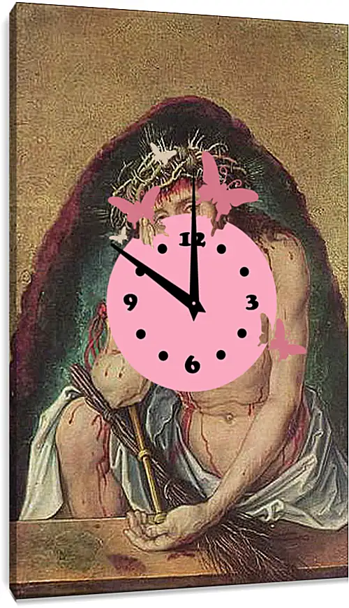 Часы картина - Ecce Homo. Эссе хомо (Се человек). Альбрехт Дюрер