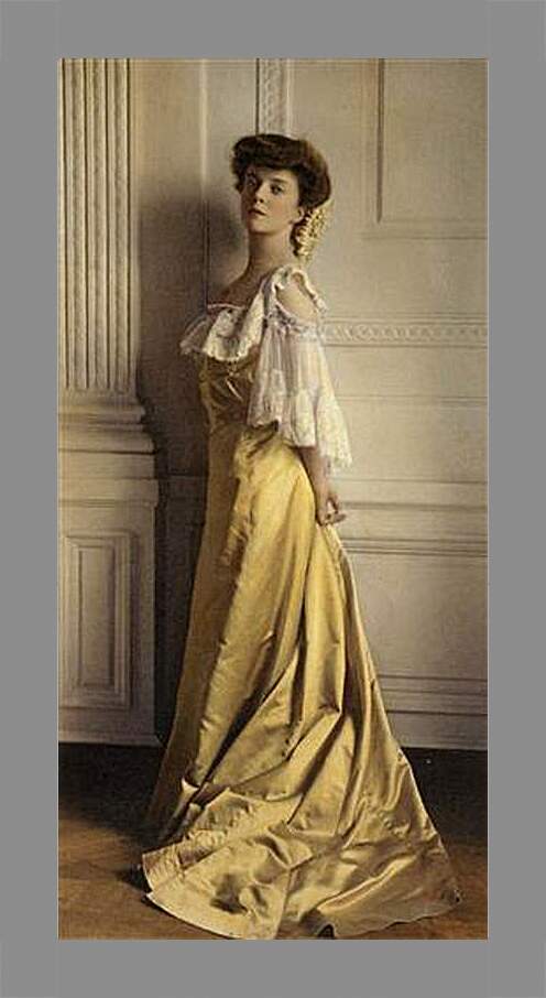 Картина в раме - Элис Рузвельт Лонгворт. Адольф Вильям Бугро