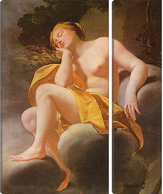 Модульная картина - Венера, спящая на облаках. Адольф Вильям Бугро