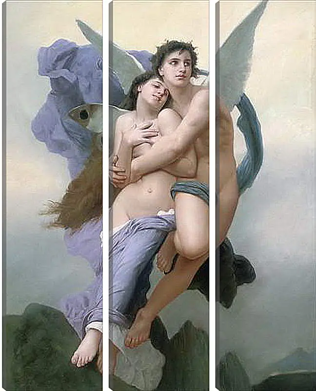 Модульная картина - The Abduction of Psyche - Похищение Психеи. Адольф Вильям Бугро