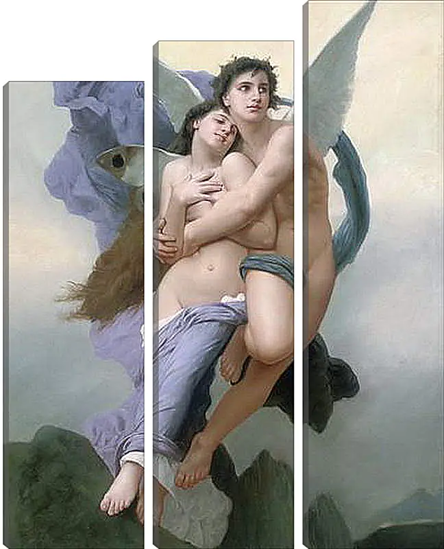 Модульная картина - The Abduction of Psyche - Похищение Психеи. Адольф Вильям Бугро