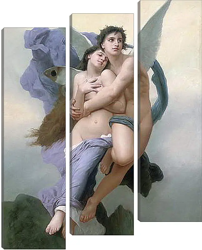 Модульная картина - The Abduction of Psyche - Похищение Психеи. Адольф Вильям Бугро