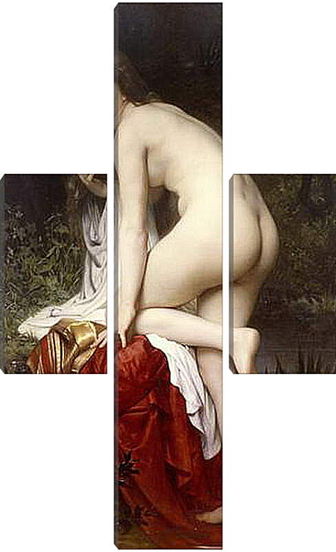 Модульная картина - Купальщица. Адольф Вильям Бугро