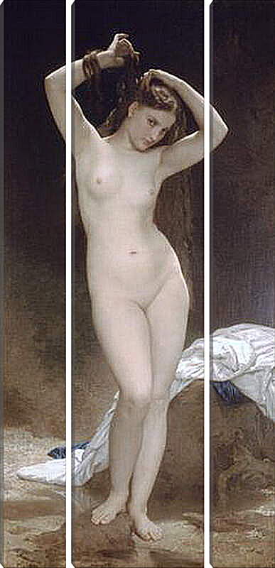 Модульная картина - Baigneuse 1870. Купальщица. Адольф Вильям Бугро