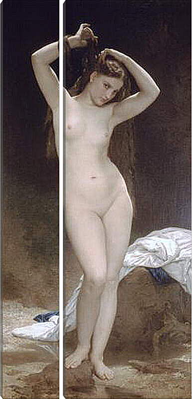 Модульная картина - Baigneuse 1870. Купальщица. Адольф Вильям Бугро