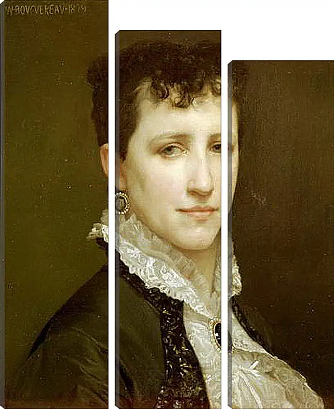 Модульная картина - Portrait of Miss Elizabeth Gardner. Элизабет Гарднер — вторая жена художника. Адольф Вильям Бугро