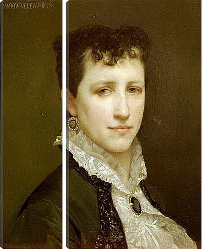 Модульная картина - Portrait of Miss Elizabeth Gardner. Элизабет Гарднер — вторая жена художника. Адольф Вильям Бугро