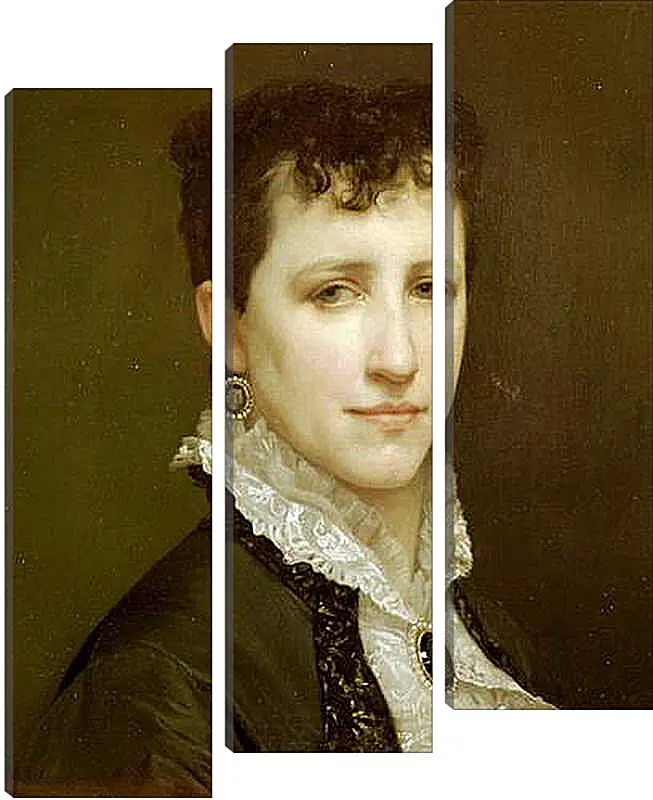 Модульная картина - Portrait of Miss Elizabeth Gardner. Элизабет Гарднер — вторая жена художника. Адольф Вильям Бугро