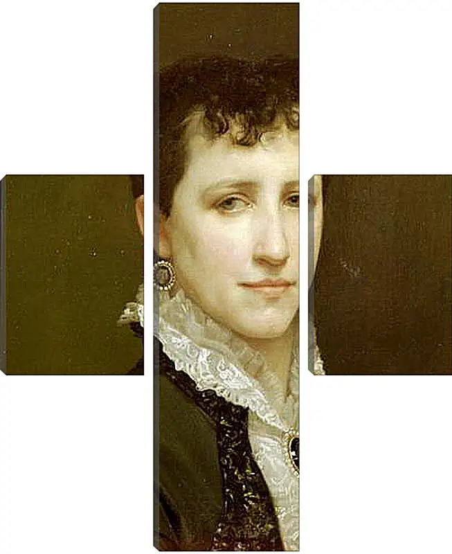 Модульная картина - Portrait of Miss Elizabeth Gardner. Элизабет Гарднер — вторая жена художника. Адольф Вильям Бугро