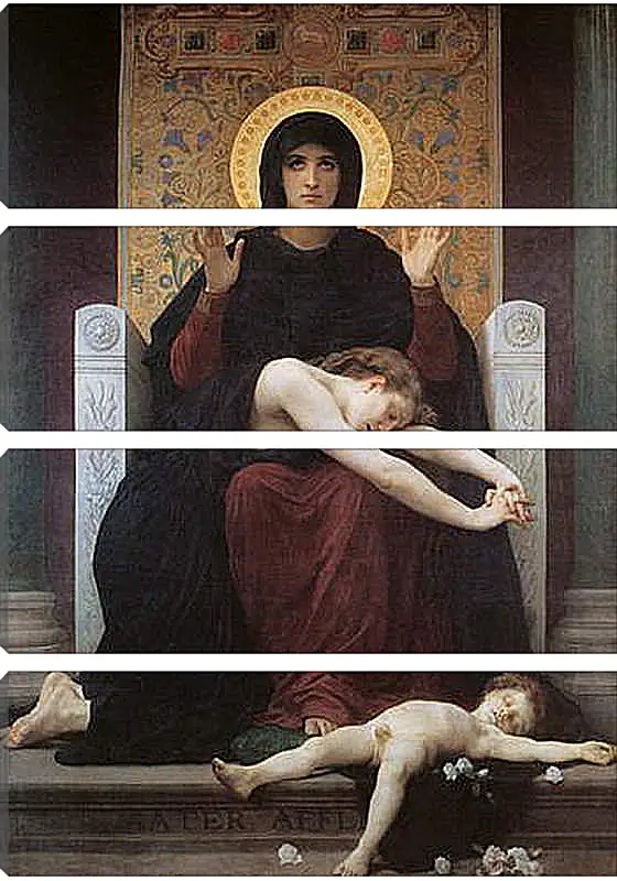 Модульная картина - Vierge Consolatrice. Утешающая Дева. Адольф Вильям Бугро
