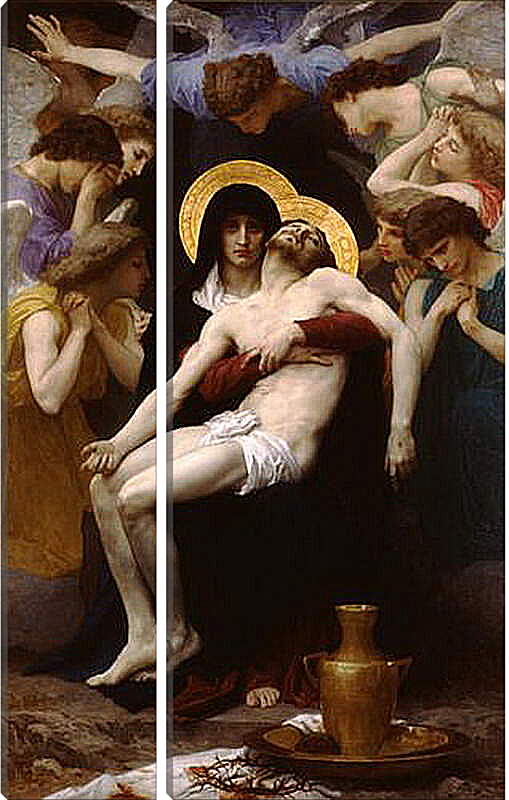 Модульная картина - Pieta. Адольф Вильям Бугро