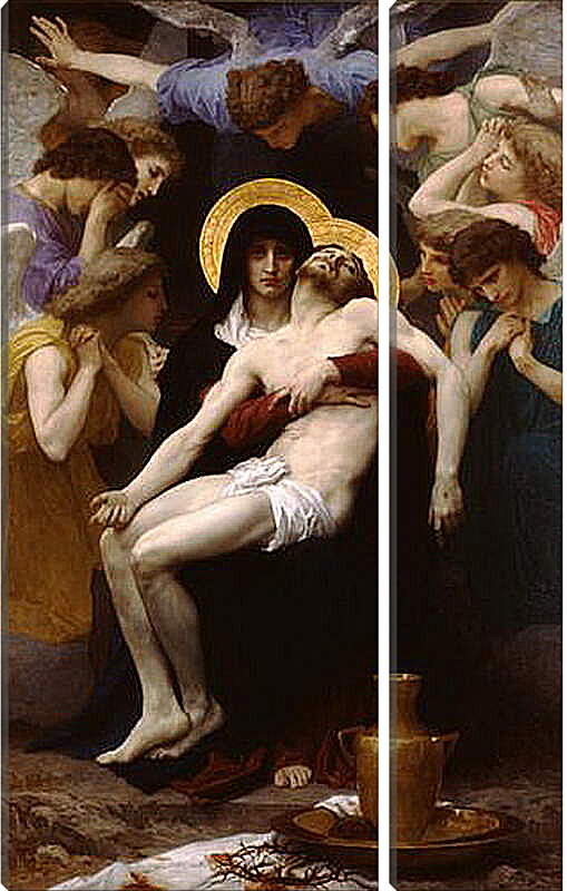 Модульная картина - Pieta. Адольф Вильям Бугро