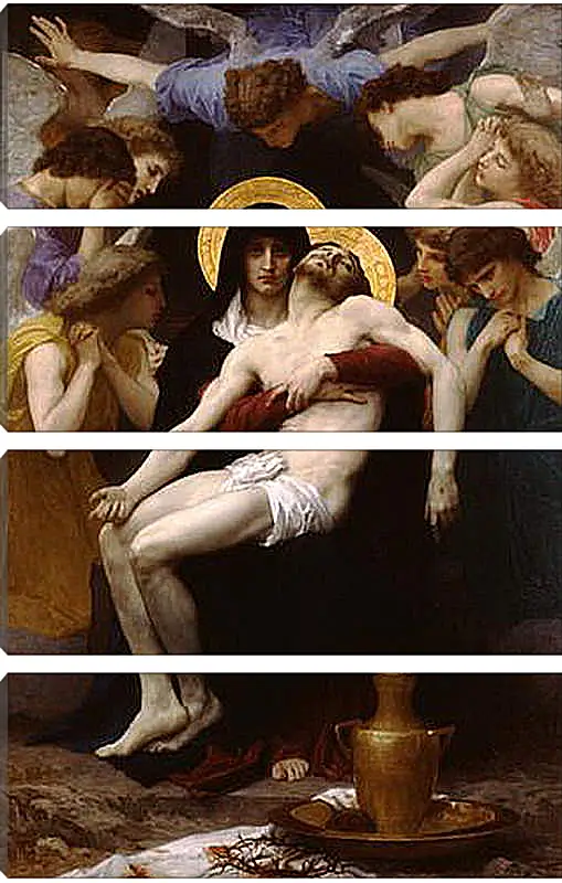 Модульная картина - Pieta. Адольф Вильям Бугро