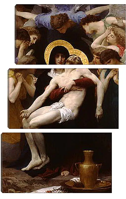 Модульная картина - Pieta. Адольф Вильям Бугро