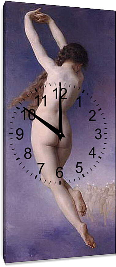 Часы картина - Letoile Perdue. Адольф Вильям Бугро