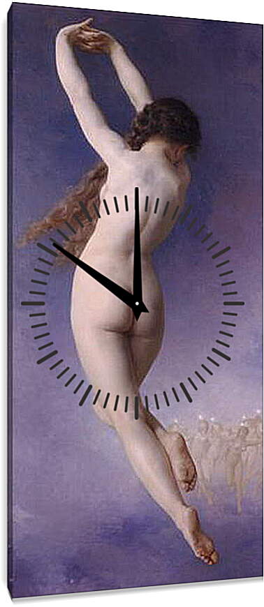 Часы картина - Letoile Perdue. Адольф Вильям Бугро