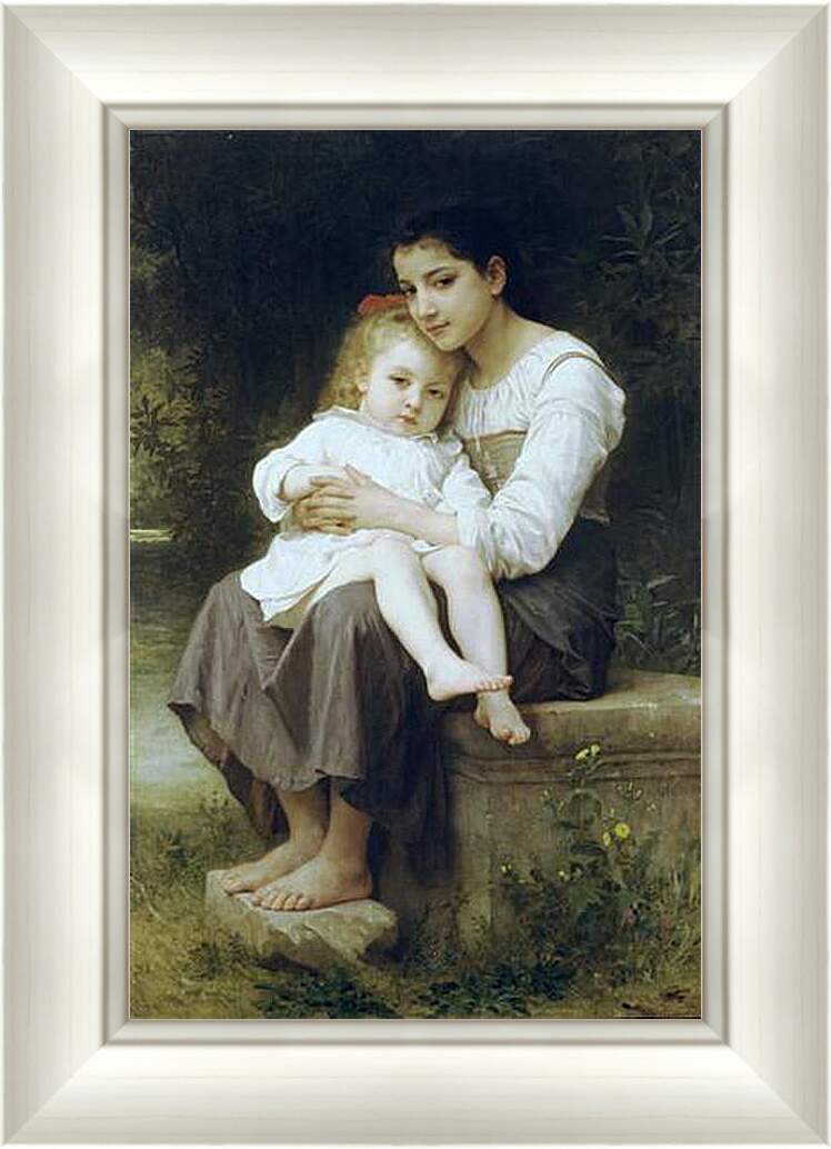 Картина в раме - La Soeur Ainee. Старшая сестра. Адольф Вильям Бугро