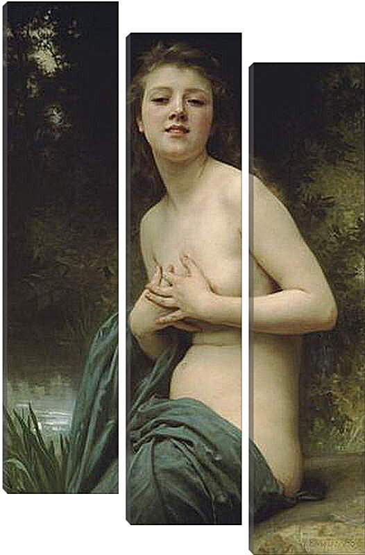 Модульная картина - La Brise du Printemps. Адольф Вильям Бугро