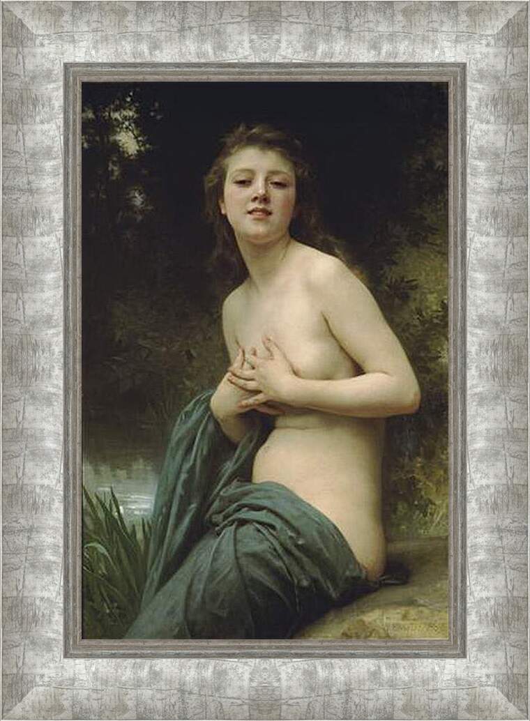 Картина в раме - La Brise du Printemps. Адольф Вильям Бугро