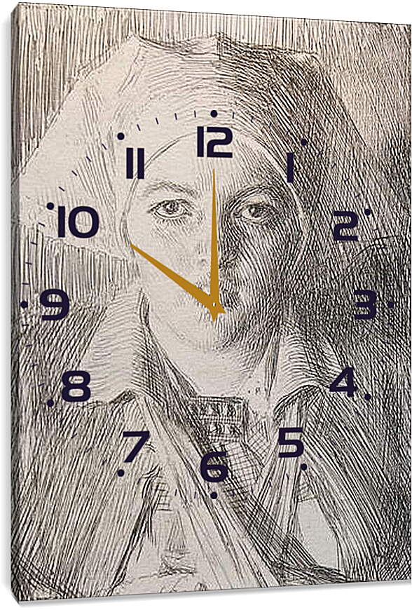 Часы картина - Gulli II. Андерс Цорн