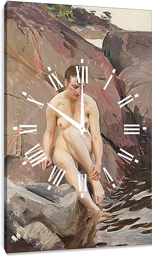 Часы картина - Marta. Андерс Цорн