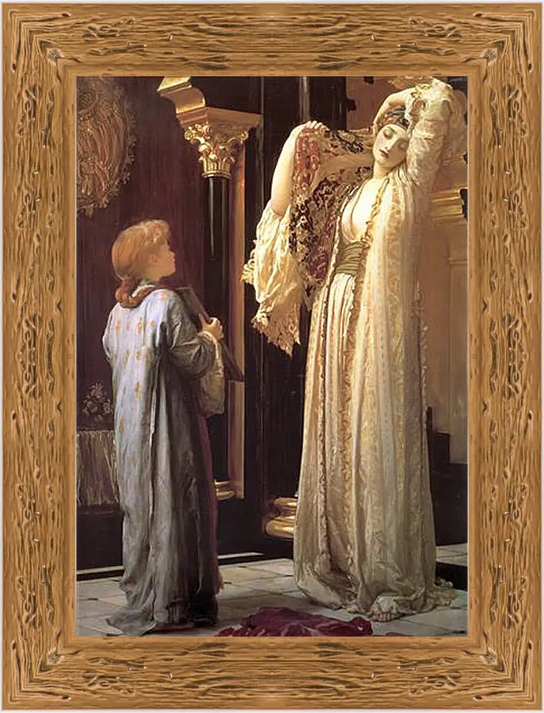 Картина в раме - Light of the Harem big. Свет гарема. Барон Фредерик Лейтон
