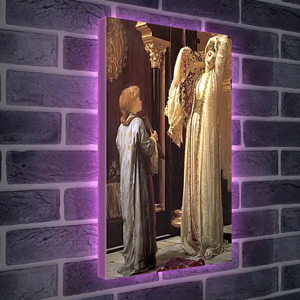 Лайтбокс световая панель - Light of the Harem big. Свет гарема. Барон Фредерик Лейтон