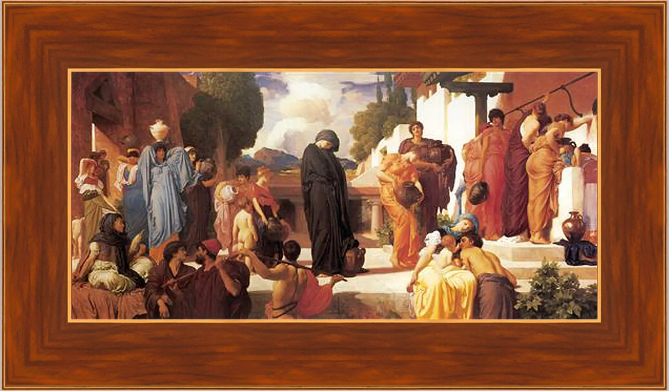 Картина в раме - Captive Andromache. Андромаха. Барон Фредерик Лейтон