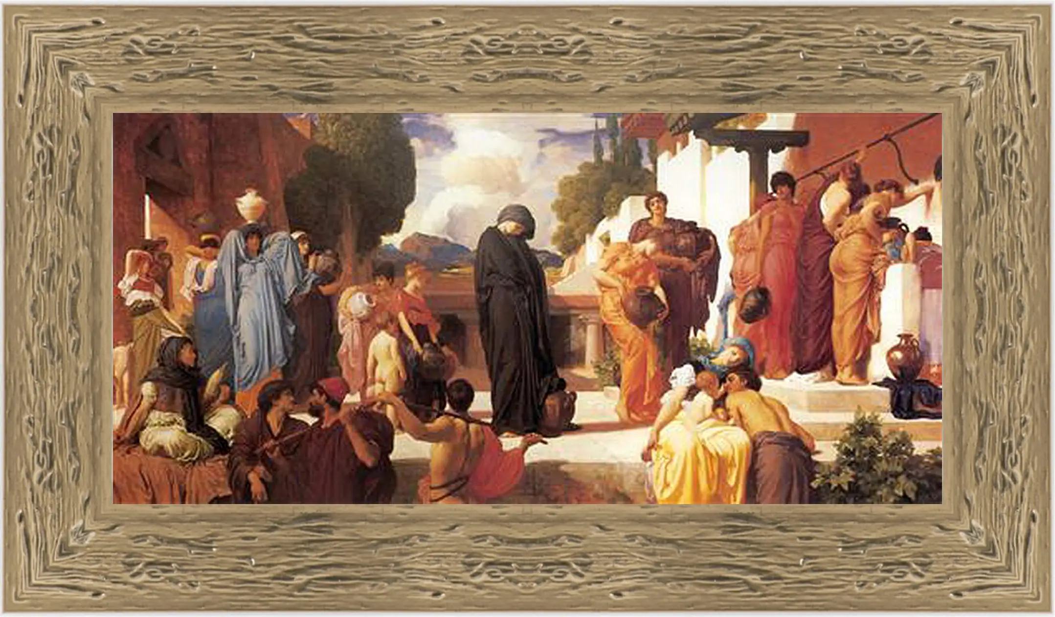 Картина в раме - Captive Andromache. Андромаха. Барон Фредерик Лейтон