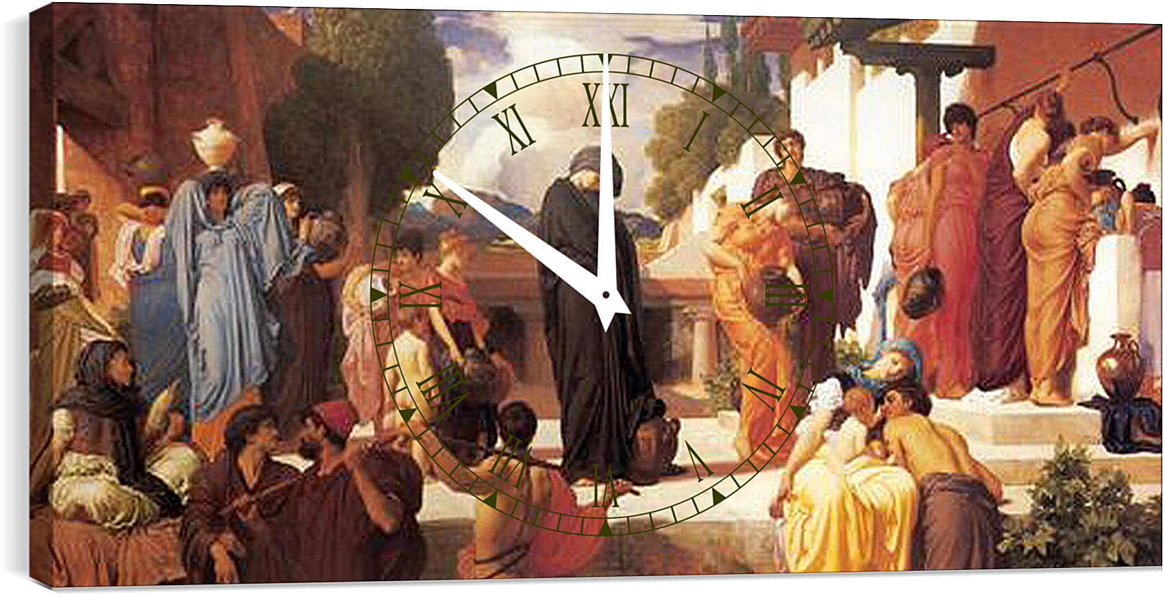 Часы картина - Captive Andromache. Андромаха. Барон Фредерик Лейтон