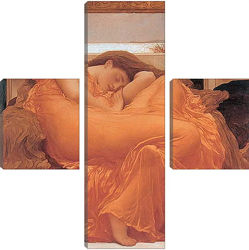 Модульная картина - Flaming june. Пылающий июнь. Барон Фредерик Лейтон